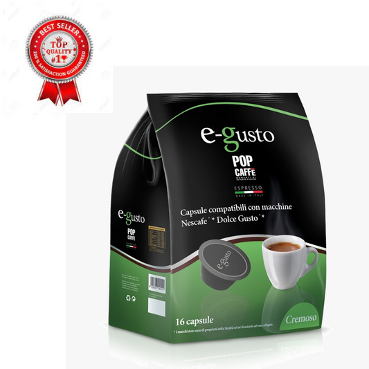 96 Capsule Compatibili Nescafè Dolce Gusto Pop Caffè Miscela Cremoso ( 0,226 PZ)