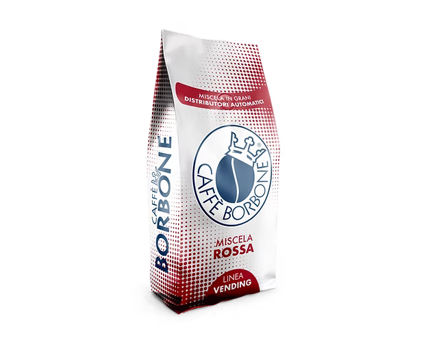 1 KG- 6 KG CAFFE' BORBONE IN GRANI MISCELA ROSSA VENDING