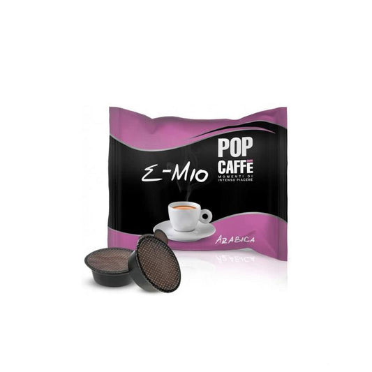 CAPSULE E-MIO POP CAFFE' COMP. LAVAZZA A MODO MIO MISCELA ARABICA