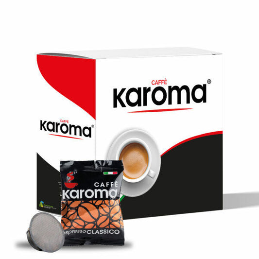 100 Capsule Compatibili Karoma Classico per Lavazza A Modo Mio