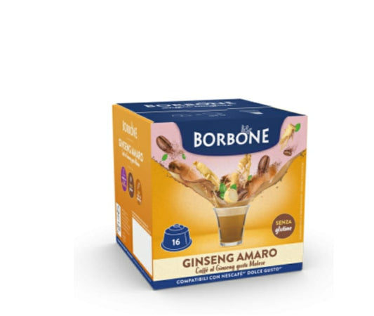 CAPSULE BORBONE GINSENG AMARO DG 16 PZ