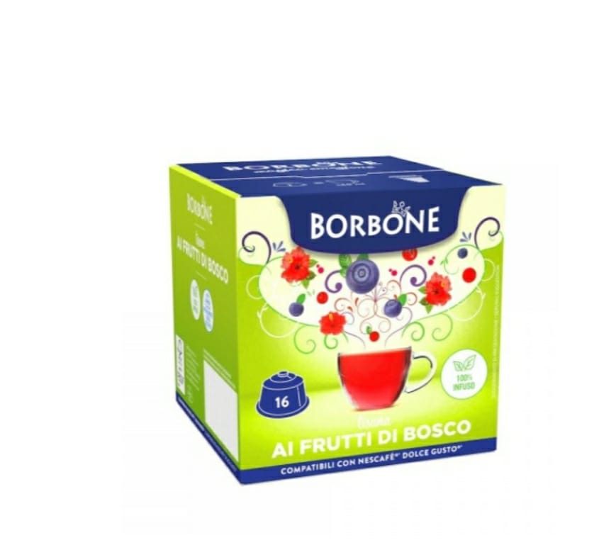 CAPS BORBONE FRUTTI DI BOSCO DG 16 PZ