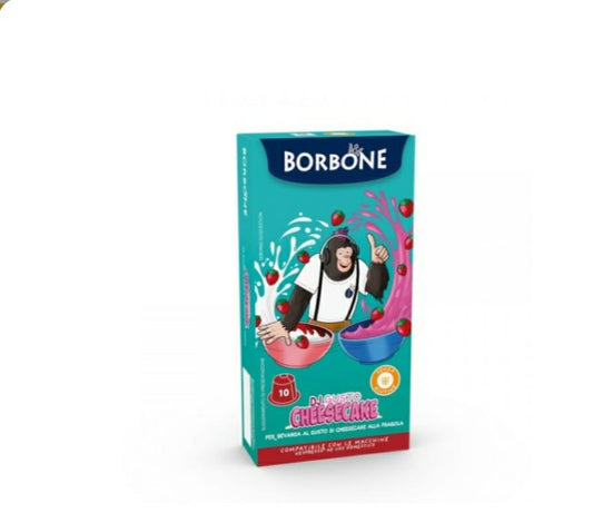 CAPS BORBONE DJGUSTO CHEESECAKE RESPRESSO 6 CF X 10 PZ