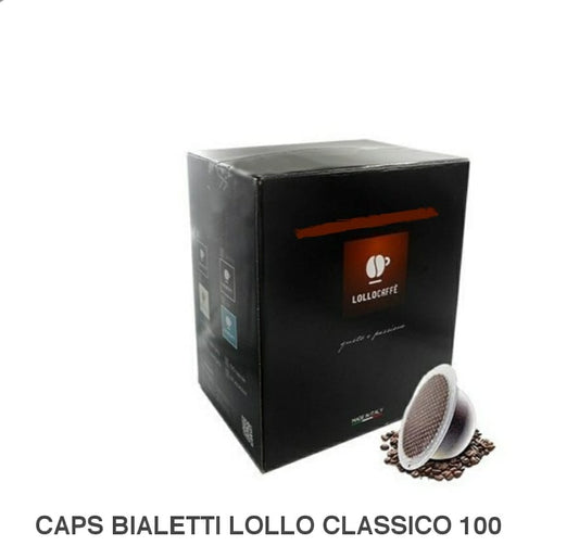 CAPS BIALETTI LOLLO CLASSICO 100 PZ