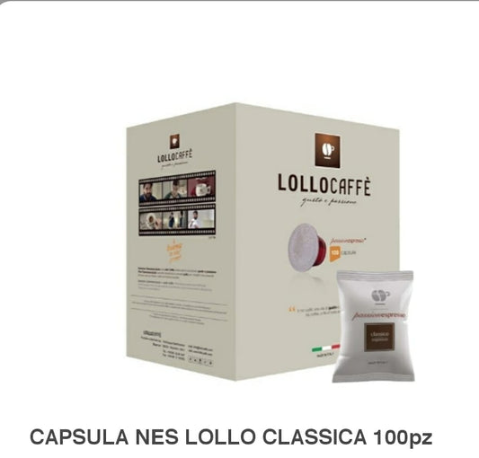 CAPS NESPRESSO LOLLO CLASSICA 100 PZ