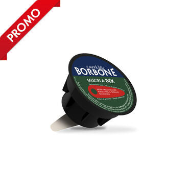 90 Capsule Borbone Compatibili con macchine da caffè Nescafè®* Dolce Gusto®* Miscela VERDE DEK ( 0,249 / PZ)