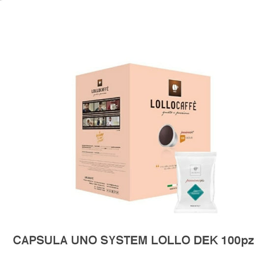 CAPSULA UNO SYSTEM LOLLO DEK 100 PZ