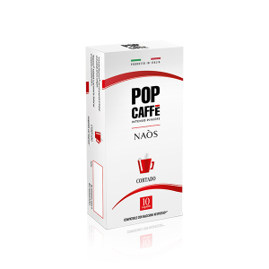 10 capsule Cortado Pop Caffè Compatibili con Nespresso