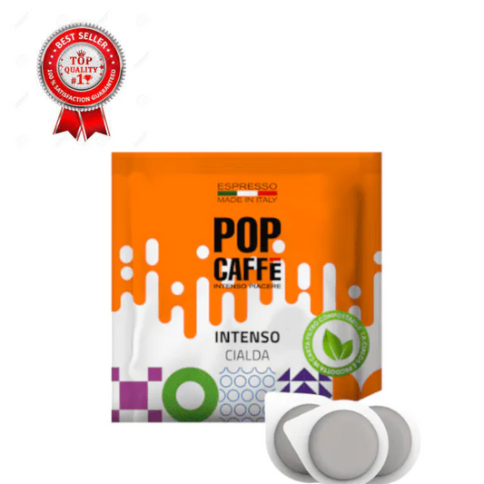 Cialde Ese 44 mm POP CAFFE' Miscela Intenso ( 0,133 / PZ)