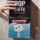 KIT ACCESSORI POP CAFFE' ( 100 BICCHIERI + 100 BUSTINE ZUCCHERO + 100 PALETTINE LEGNO)
