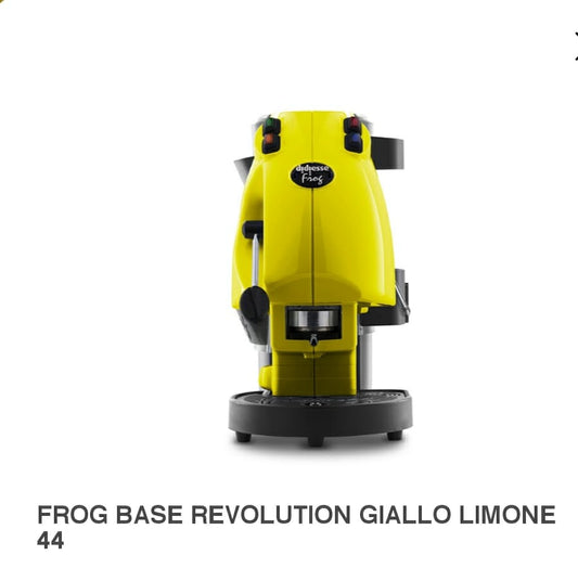 Macchina per caffè FROG BASE REVOLUTION GIALLO LIMONE 44