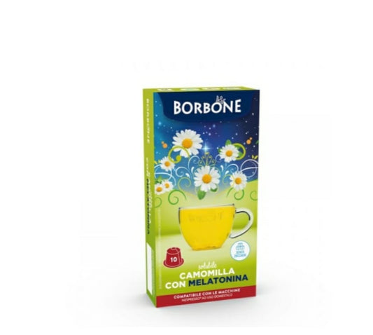 CAPS BORBONE CAMOMILLA MELATONINA RESPRESSO 1 CF X 10 PZ
