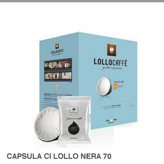 CAPSULA CAFFITALY LOLLO NERA 70 PZ