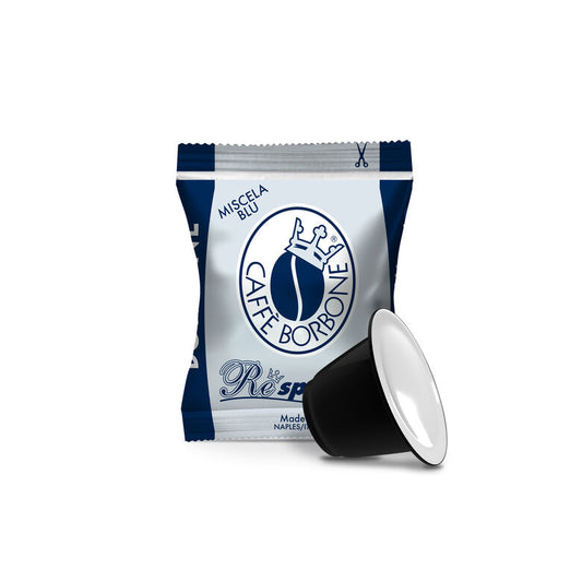 Capsule Borbone Compatibili con macchine ad uso domestico Nespresso®* Miscela BLU