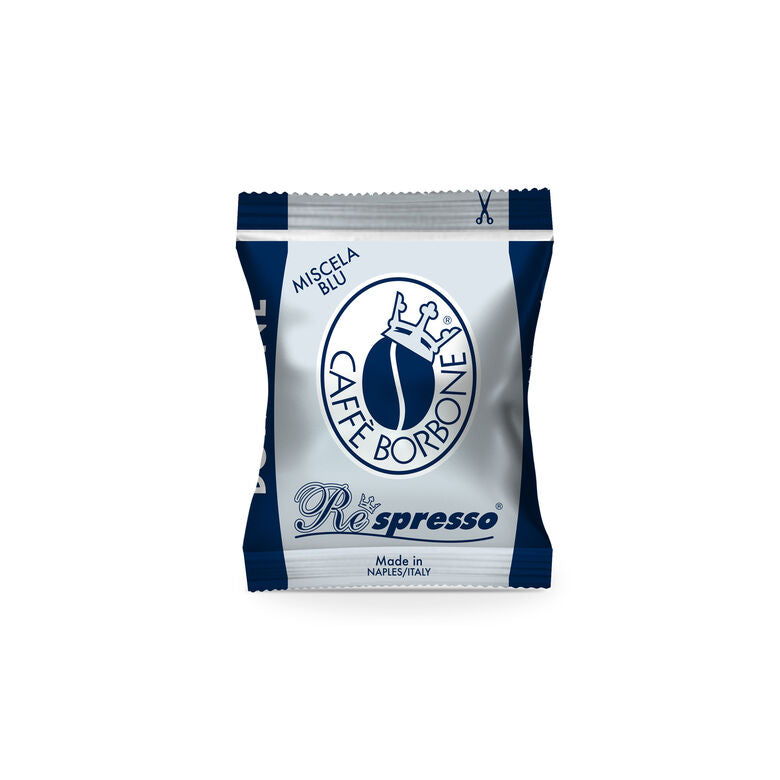 Capsule Borbone Compatibili con macchine ad uso domestico Nespresso®* Miscela BLU