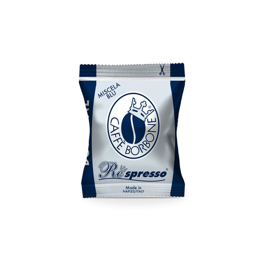 Capsule Borbone Compatibili con macchine ad uso domestico Nespresso®* Miscela BLU