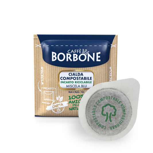 Cialde ESE 44 mm Caffè Borbone Miscela BLU ( 0,176 / PZ)