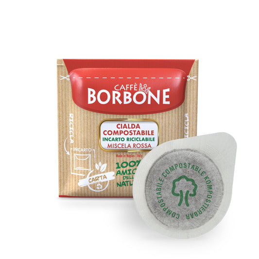 Cialde ESE 44 mm Caffè Borbone Miscela ROSSA ( 0,157 / PZ)